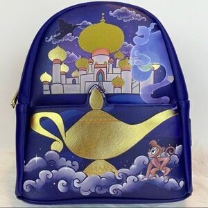 Disney Princess Jasmine Mini Backpack Aladdin Loungefly NWT